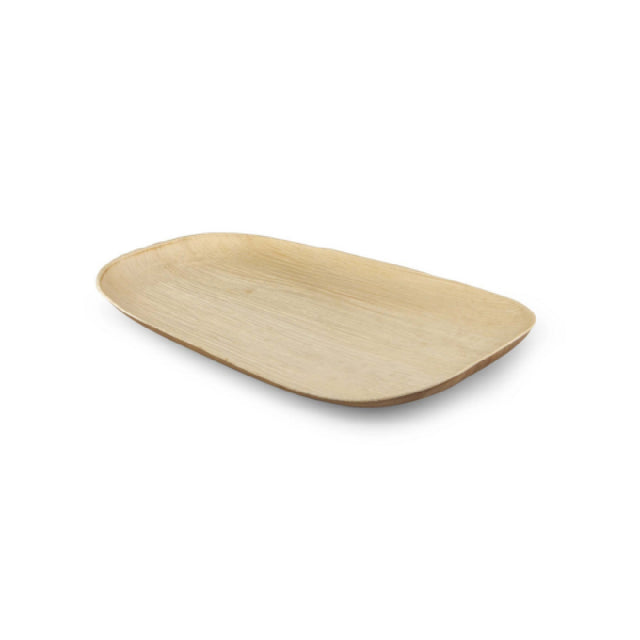 JB Prince RB515 L Palm Catering Tray 17.7" Large