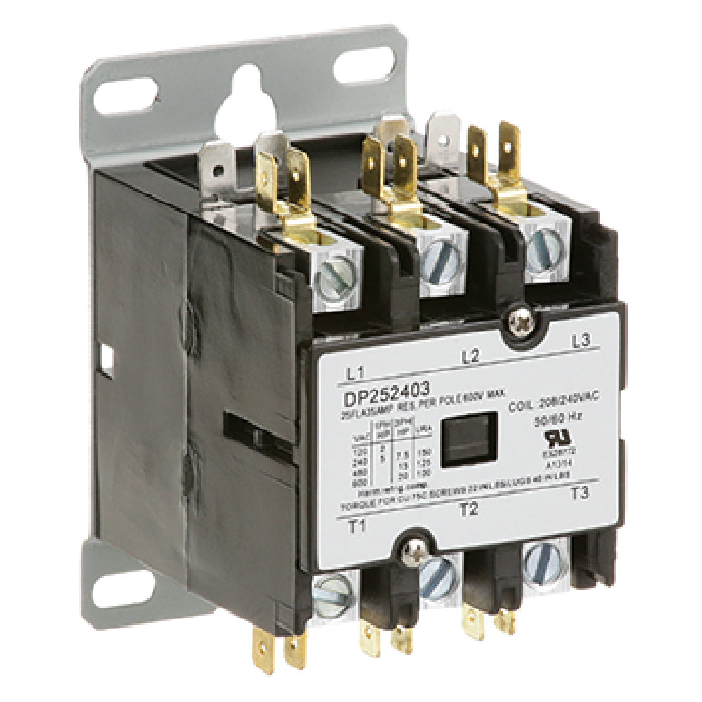Hatco 2.01.013 Contactor (3 Pole 25 Amp 240v)