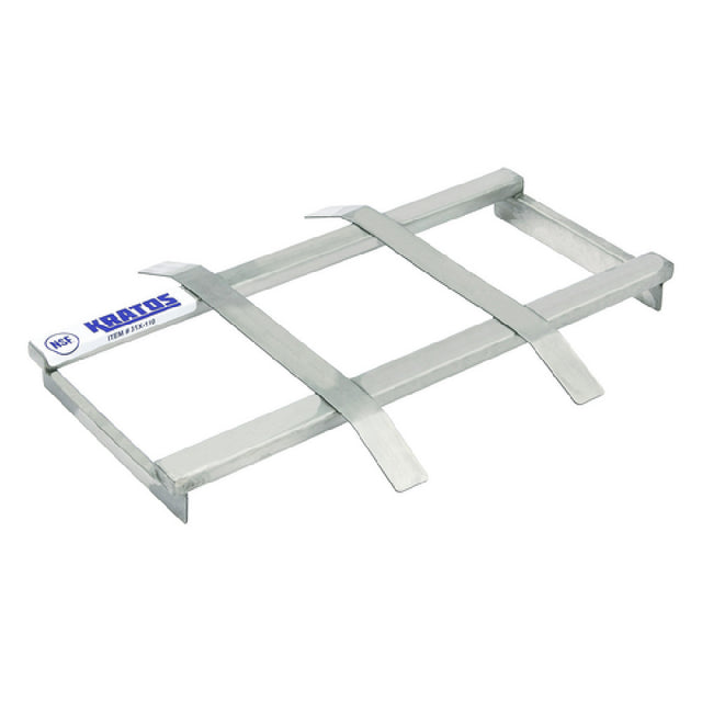 Hubert 194955 - Kratos Slide Bar, 16"W X 20-3/4"D X 1-1/2"H, 18-gauge Type 304 Stainless Steel