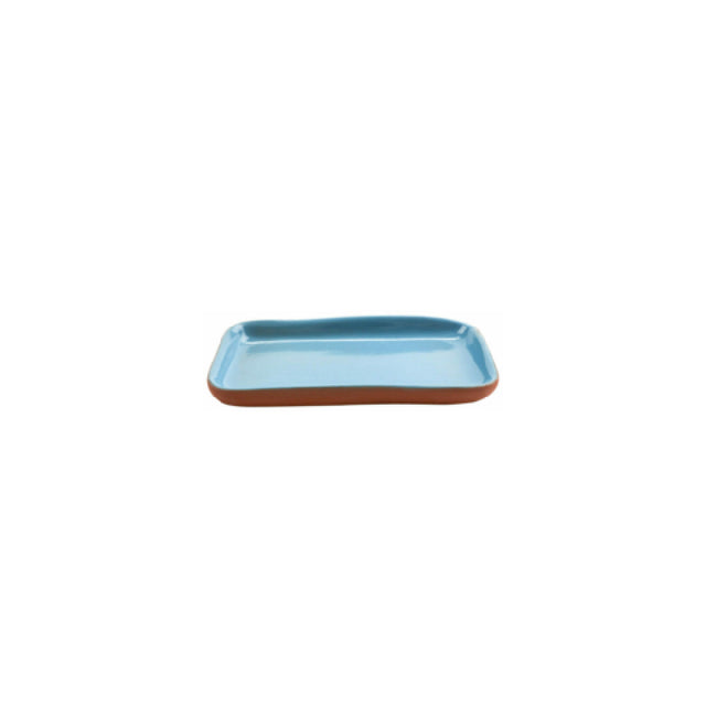 GET Enterprises SH.AZC-1703BLU Cheforward Graupera Stone Heart Blue Terracotta