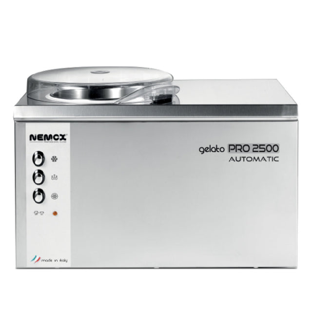 JB Prince P420 Nemox Gelato Pro 2500 Auto 17-7/10"W X 12-3/5"D X 15-1/5"H Air Cooled