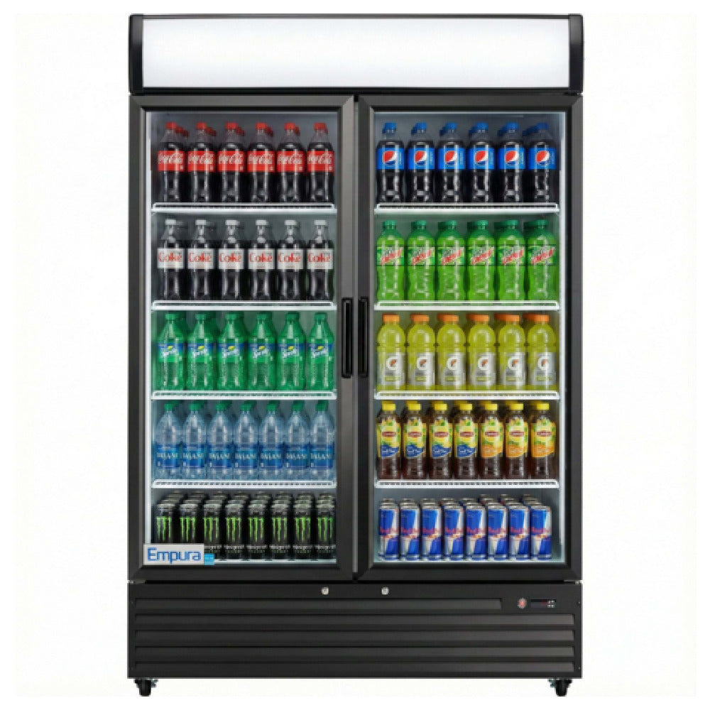 Empura EGM-50B - Refrigerated Merchandiser, 52.36"W X 32.28"D X 79.65"H, 48 Cu. Ft. Capacity