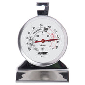Hubert 51651 - Refrigerator/Freezer Thermometer, Dial Type, 2" Dia. Durable Laboratory Glass Lens