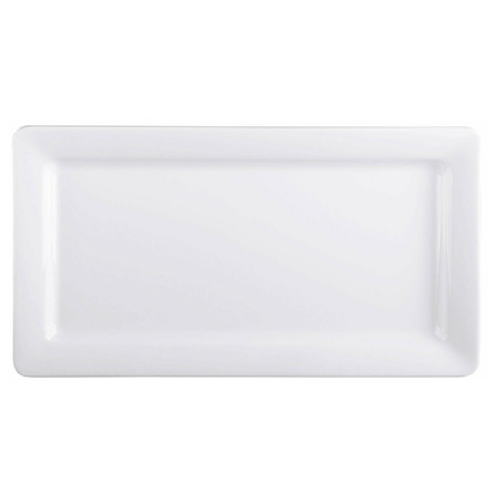 Elite Global Solutions M137RC-W Serving Platter 13"L X 7"W X 1-1/8"H Rectangular