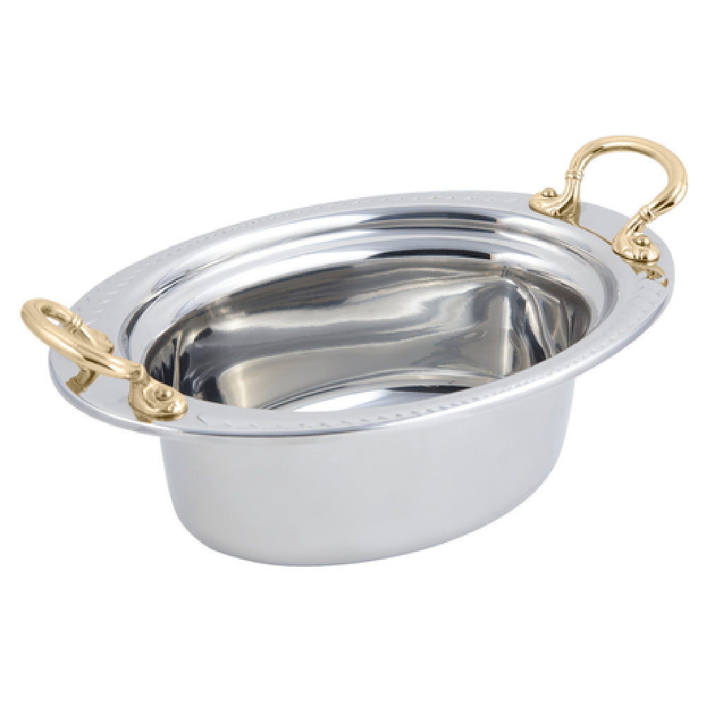 Bon Chef 5403HR Food Pan Full Oval 3-3/4 Qt. (120 Oz.) Capacity