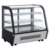 BakeMax BMREF28 Titan Series Refrigerated Display Case Countertop Full Service