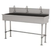 Advance Tabco 19-FM-60EF Multiwash Hand Sink With Stainless Steel Legs And Flanged Feet