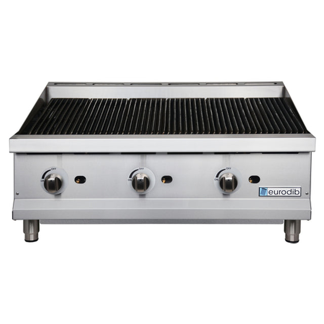 Eurodib T-CBR36 Broiler Countertop Gas