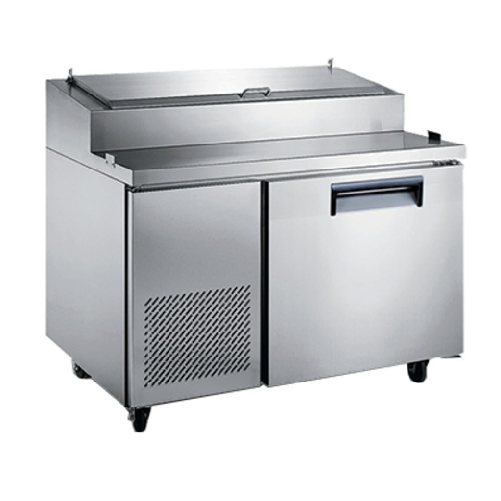 Admiral Craft USPZ-1D U-STAR Refrigerated Pizza Prep Table 50"W 1-section