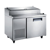 Admiral Craft USPZ-1D U-STAR Refrigerated Pizza Prep Table 50"W 1-section