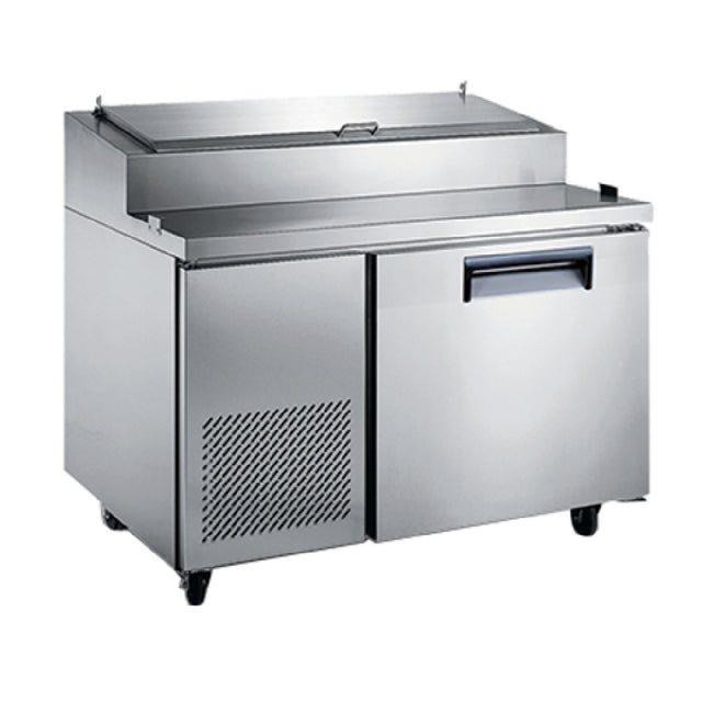 Admiral Craft USPZ-1D U-STAR Refrigerated Pizza Prep Table 50"W 1-section