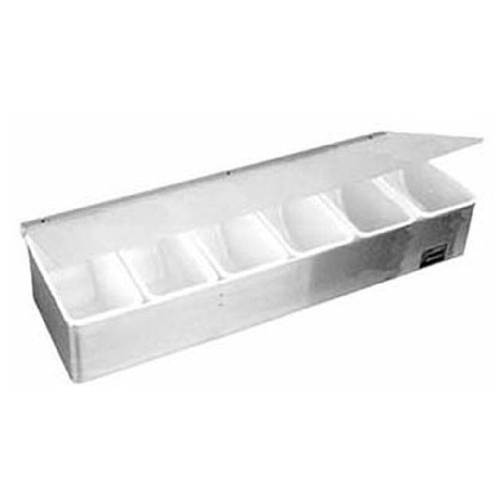 San Jamar SJB4186L Dispenser Condiment 6 Pts S/s