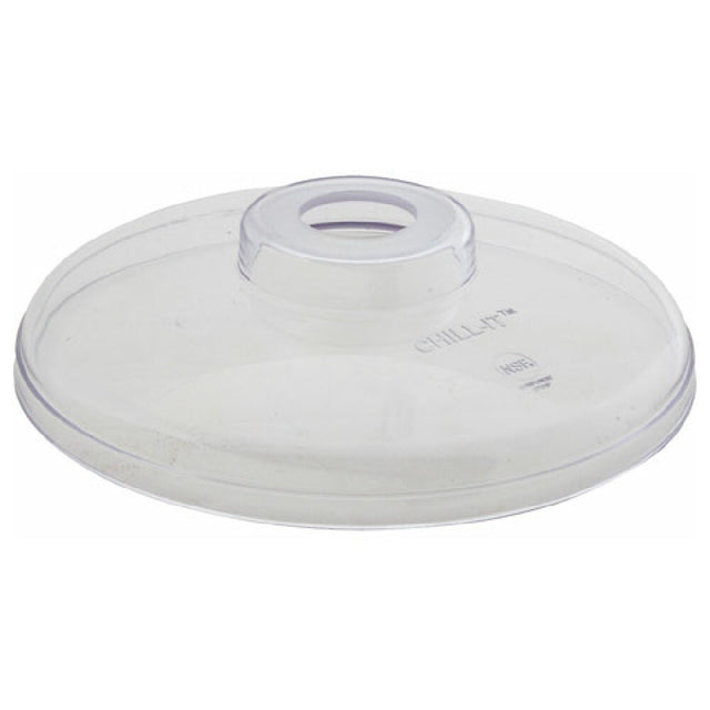 San Jamar CI7018 Lid Crock W/opening F/pump