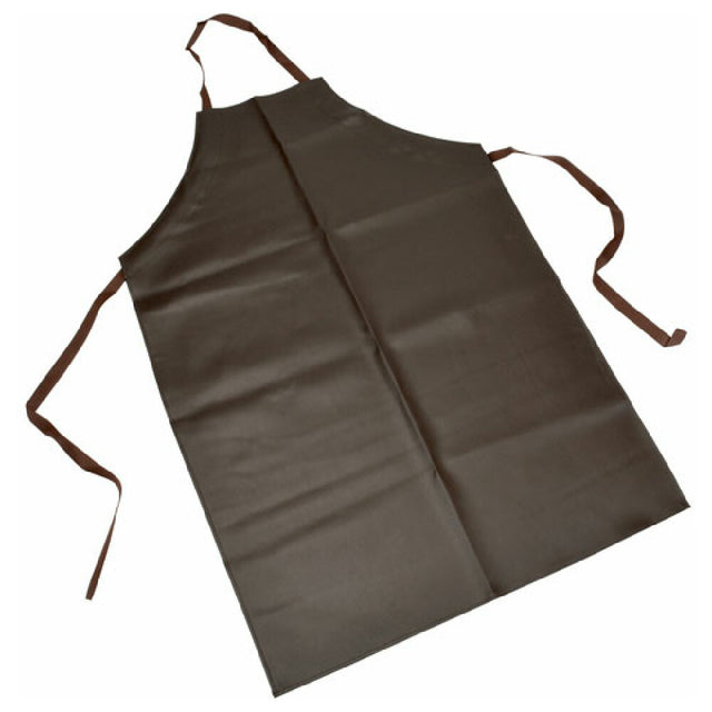 San Jamar SJ604VBA37BR Apron (25" X 37" Vinyl Brown)