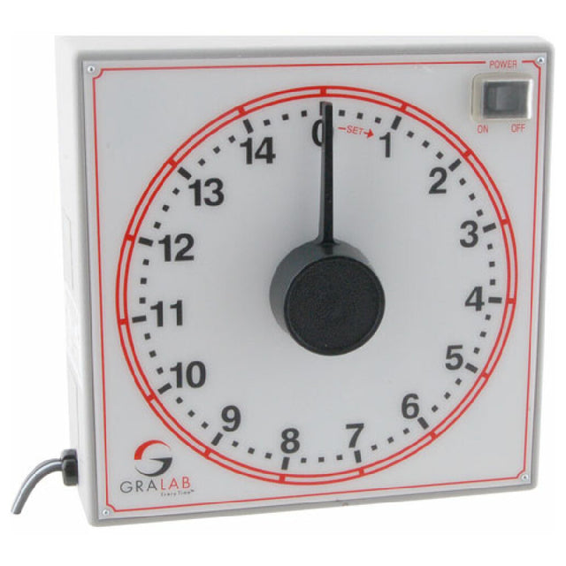 AllPoints 1511032 Timer Gralab (15 Min 7 5/8"sq)