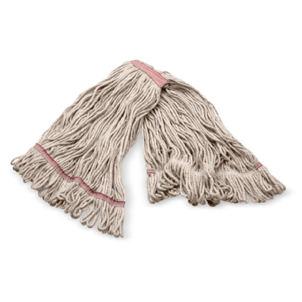 Carlisle 369325M00 Carlisle Anti-Microbial Wet Mop Head Large Looped-end