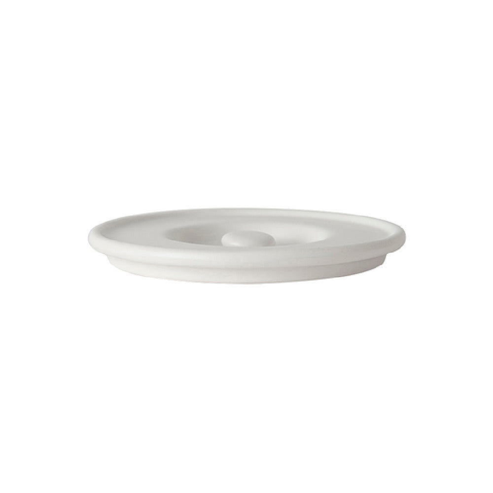 Tuxton VWB-210L Lid For Tortilla Holder 6-5/8" Matte White