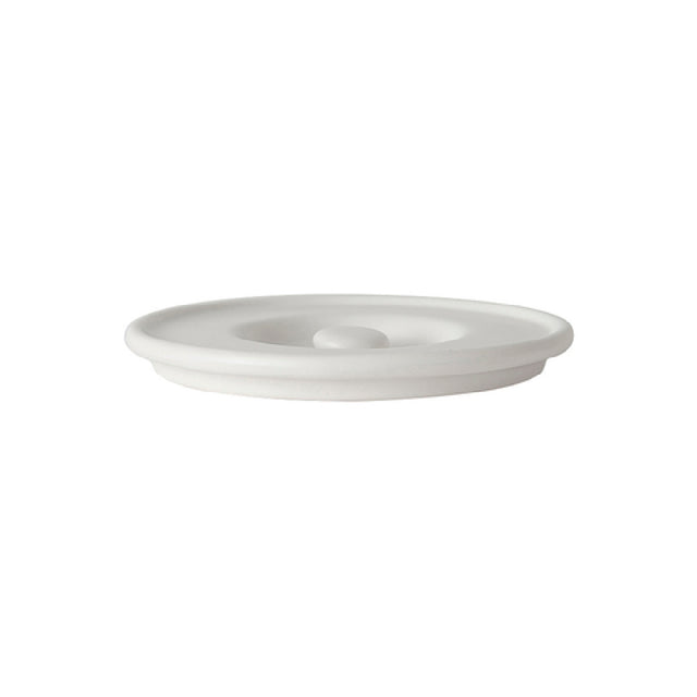 Tuxton VWB-210L Lid For Tortilla Holder 6-5/8" Matte White