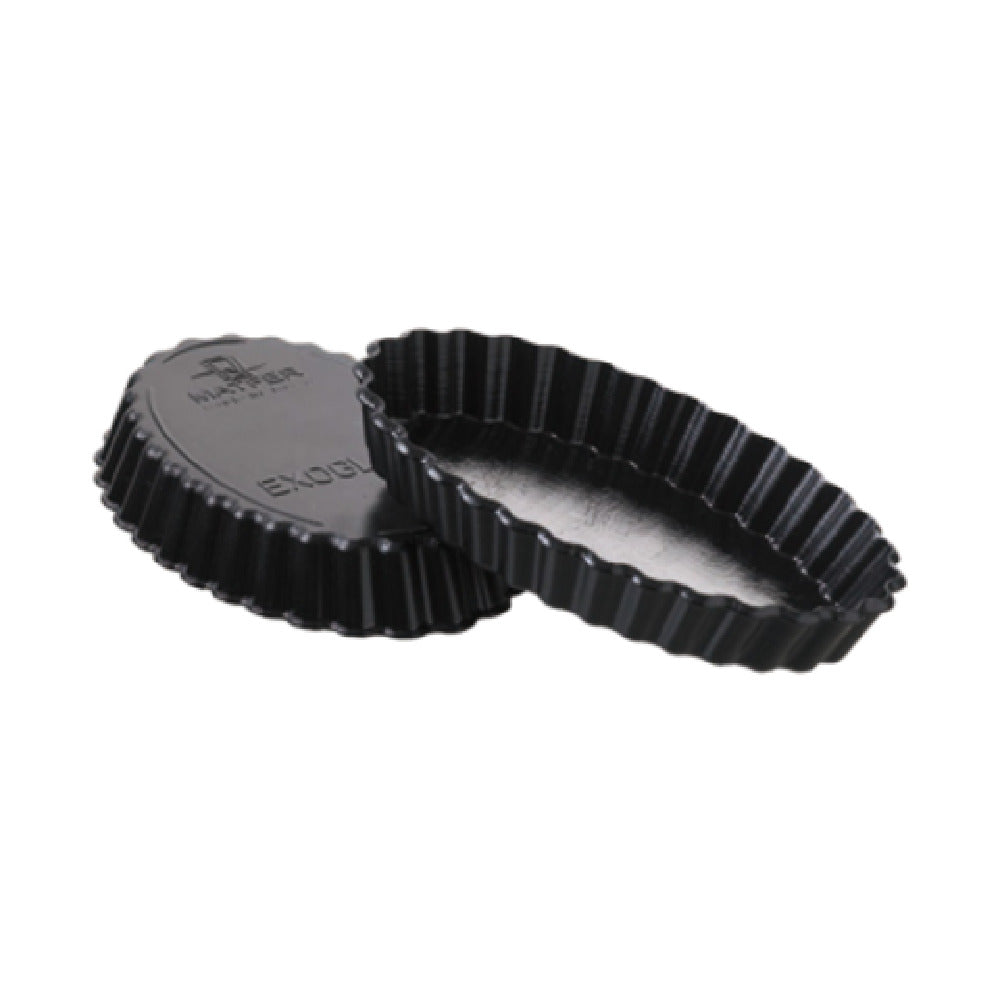 Matfer 345202 Exoglass® Tartlet Mold 4-1/2"L X 2-3/4"W X 3/4"H Oblong