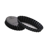 Matfer 345202 Exoglass® Tartlet Mold 4-1/2"L X 2-3/4"W X 3/4"H Oblong