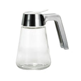 TableCraft Products 1271 - Modern Glass Dispenser, 12 Oz., Dishwasher Safe