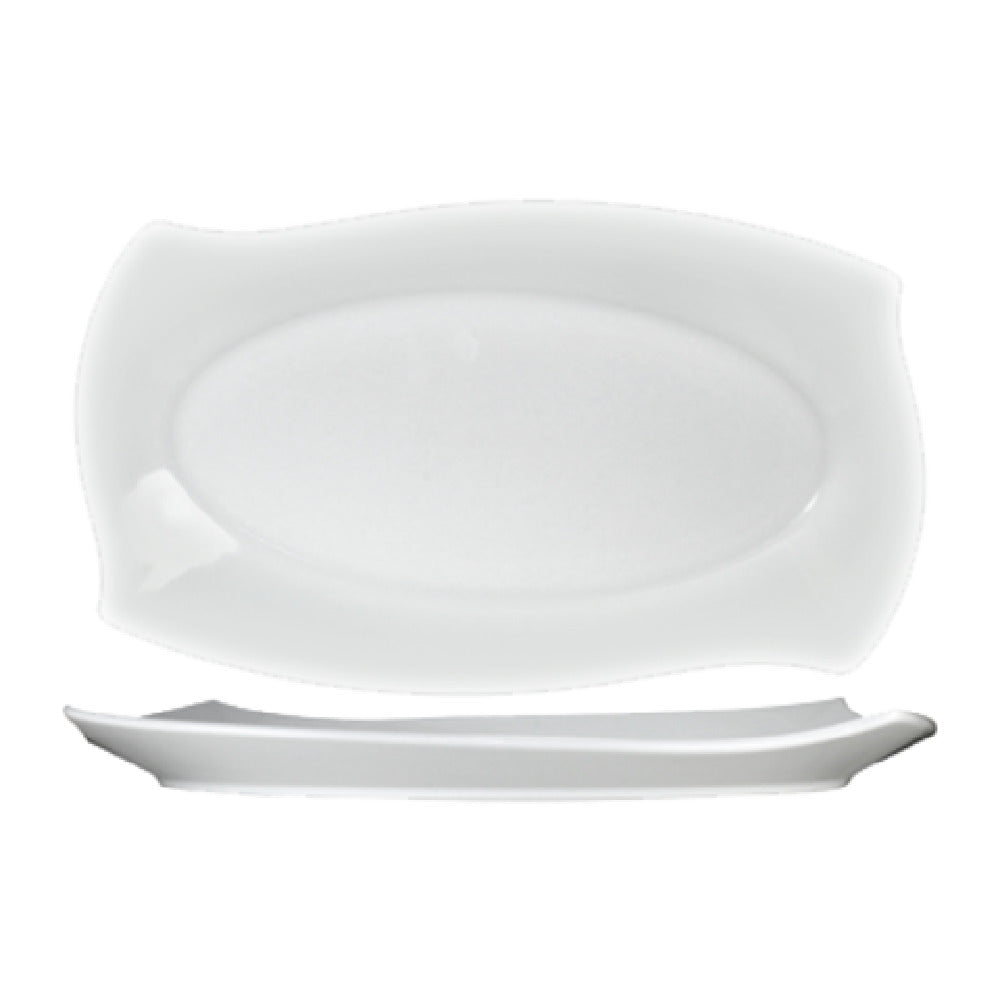 International Tableware RA-14 Platter 14" X 8-1/4" X 1-3/8"H Oval
