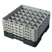 Cambro 36S800110 Camrack® Glass Rack With (4) Soft Gray Extenders Full Size
