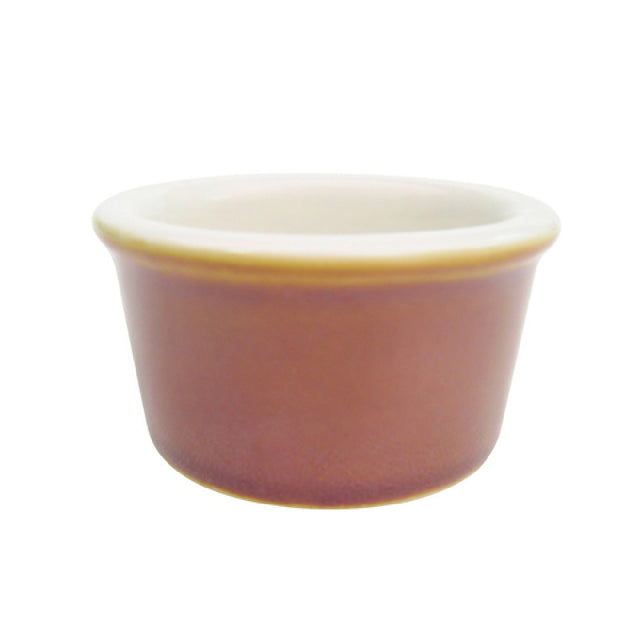 CAC China RKF-25-BWN RKF Ramekin 2-1/2 Oz. 2-7/8" Dia. X 1-1/2"H