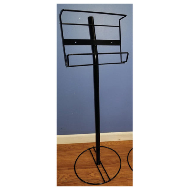 Hubert 97939 - Disposable Glove Box Floor Stand, 12" Dia. Base X 35"H, Holds (2) Boxes