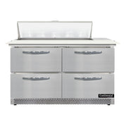 Continental Refrigerator D48N10C-FB-D Designer Line Sandwich Unit Front Breather