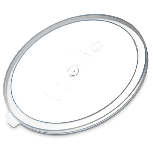 Carlisle 060230 Carlisle Bain Marie Food Storage Lid For 6-8 Qt. Round Container