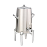Service Ideas URN15VBSMDCL FlameFree™ Thermo-Urn Modern Traditional Spigot Vacuum Insulated Urn
