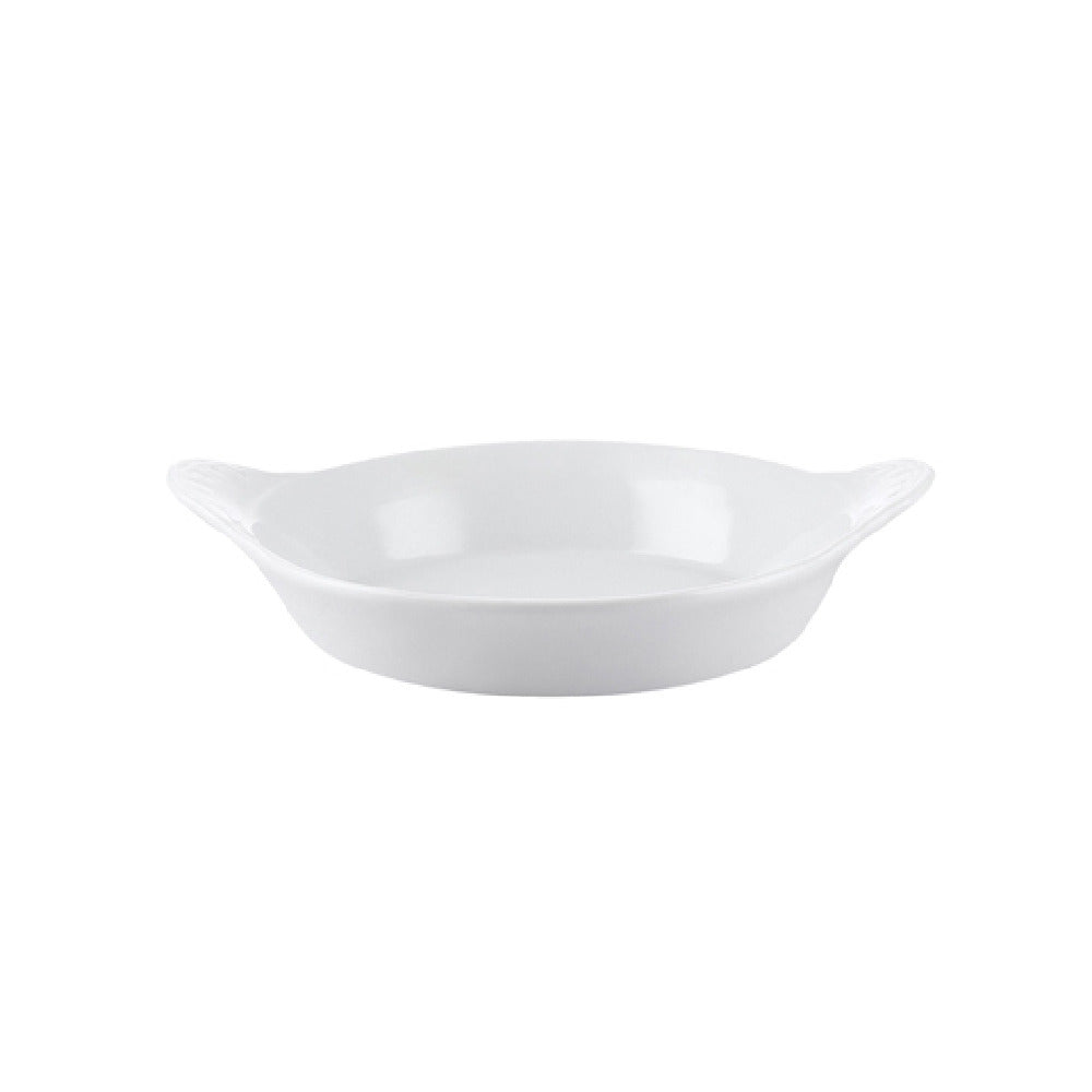 CAC China FHD-7 Accessories Dish 10 Oz. 8-1/4" O.L X 7" Dia. X 7/8"H