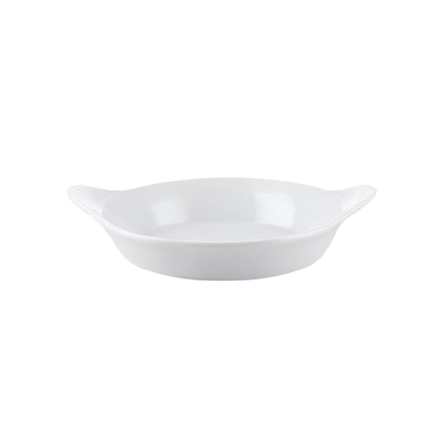 CAC China FHD-7 Accessories Dish 10 Oz. 8-1/4" O.L X 7" Dia. X 7/8"H