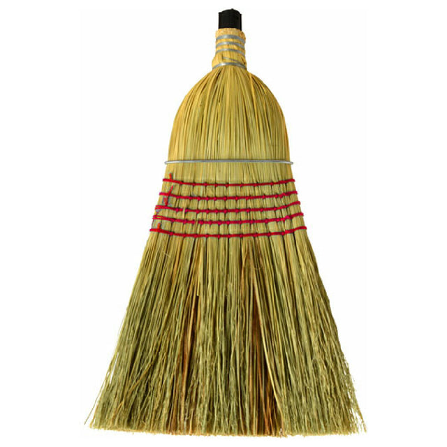 Private Label 940947-RD Broom Head Corn Red Stitching