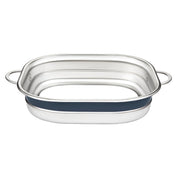 Bon Chef 72004-BL-CB Country French X Steam Table Food Pan Ring 15" X 11" X 4"