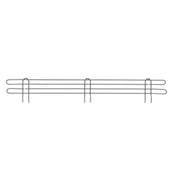 Metro L36N-4K4 Super Erecta® Shelf Ledge 36"W X 4"H Side & Back