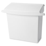 Rubbermaid FG614000WHT Sanitary Napkin Receptacle 12-1/2"L X 5-1/4"W X 10-3/4"H