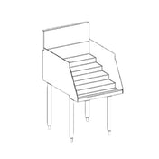 Perlick TS24LS TS Series Liquor Bottle Display Unit Modular 24" Wide
