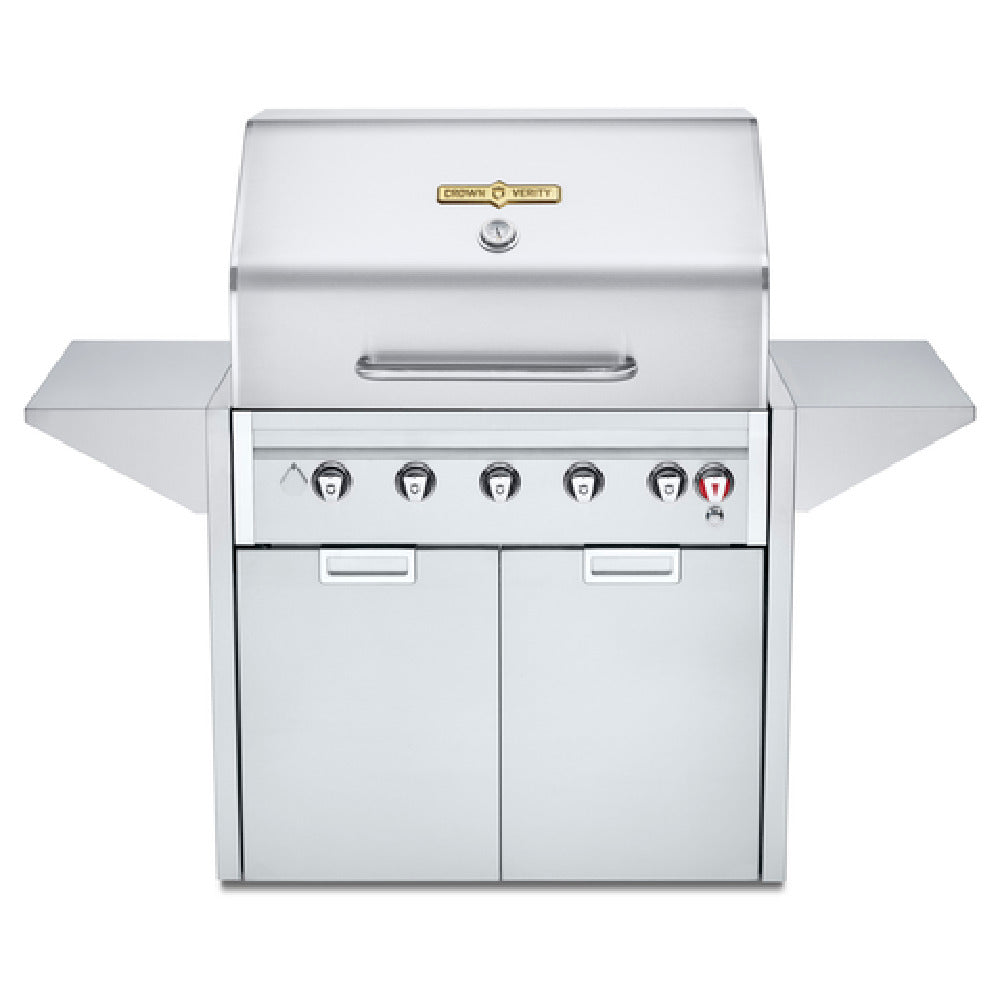 Crown Verity IE36M Crown Verity Estate Elite 36" Cart Grill 34" X 21" Grilling Surface