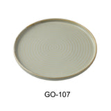Yanco GO-107 Golden Coast Bread And Butter Plate 7-1/4" Dia. X 3/4"H Porcelain