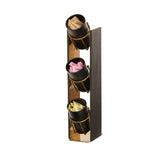 Cal-Mil 3411-13 Brooklyn Vertical 3 Cylinder Display 7.25"W X 7.75"D X 20.5"H