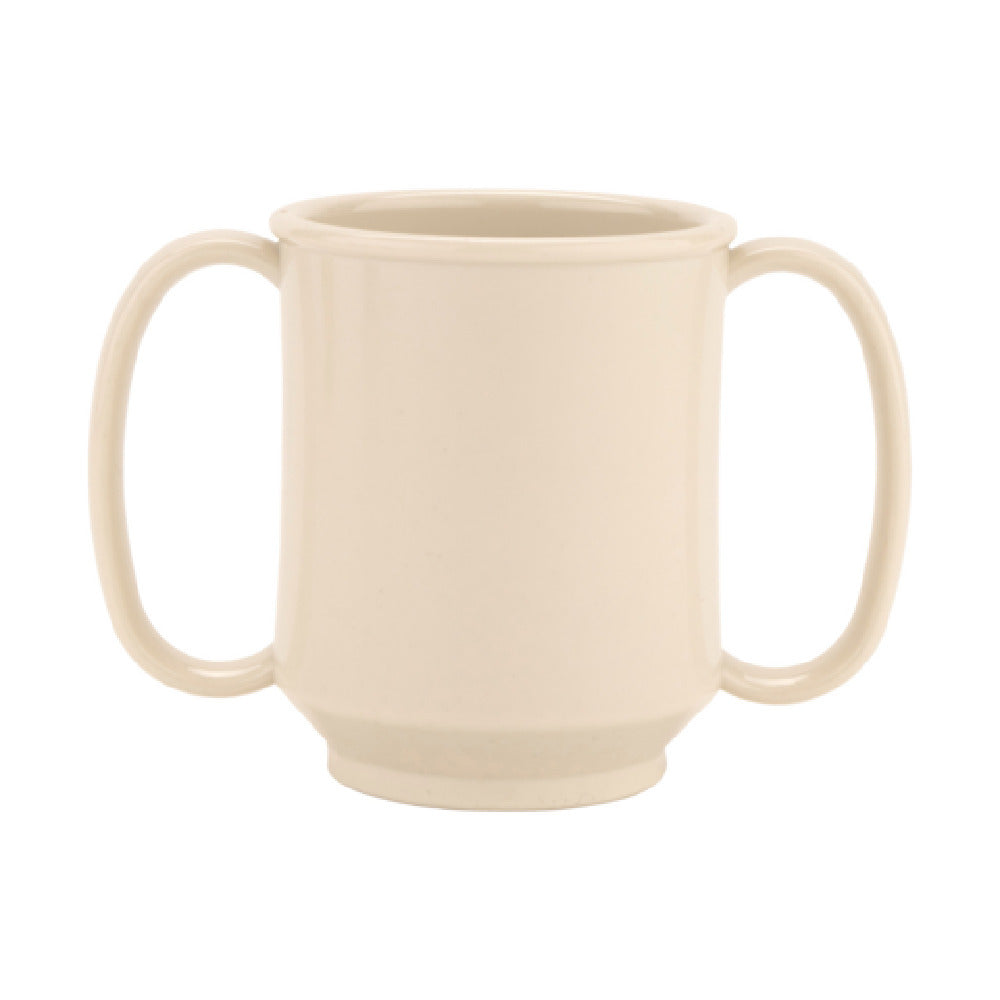 Dinex DXSN-103-IV Mug 8 Oz. (10 Oz. Rim Full) Double Sided Handles
