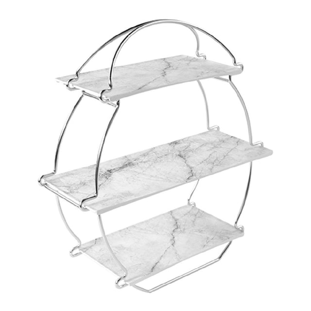 BauscherHepp TSS3000MA Tea Stand 3-tier 14-3/10" X 5-3/10" X 5-1/2"H