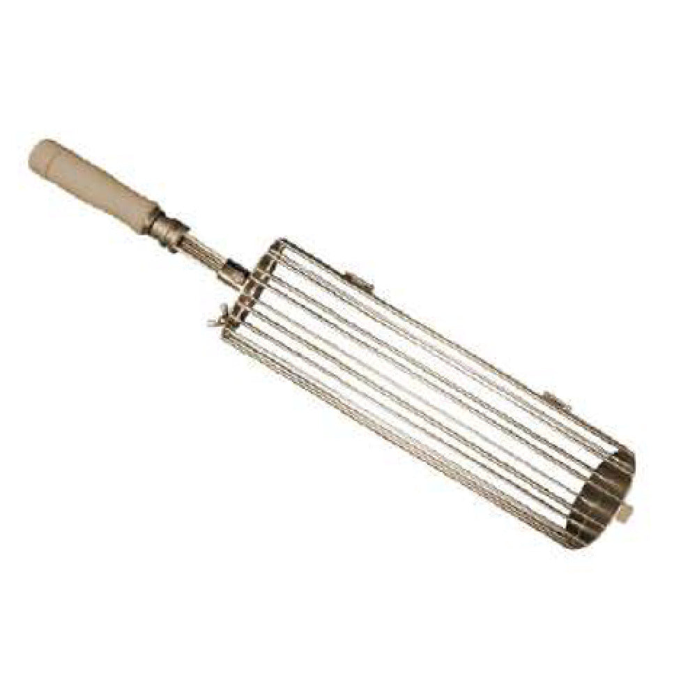 Skyfood Equipment AC-0009 Brazilian Flame Grill Basket Round 13-7/10"L X 4"Dia (19-1/2" Basket)