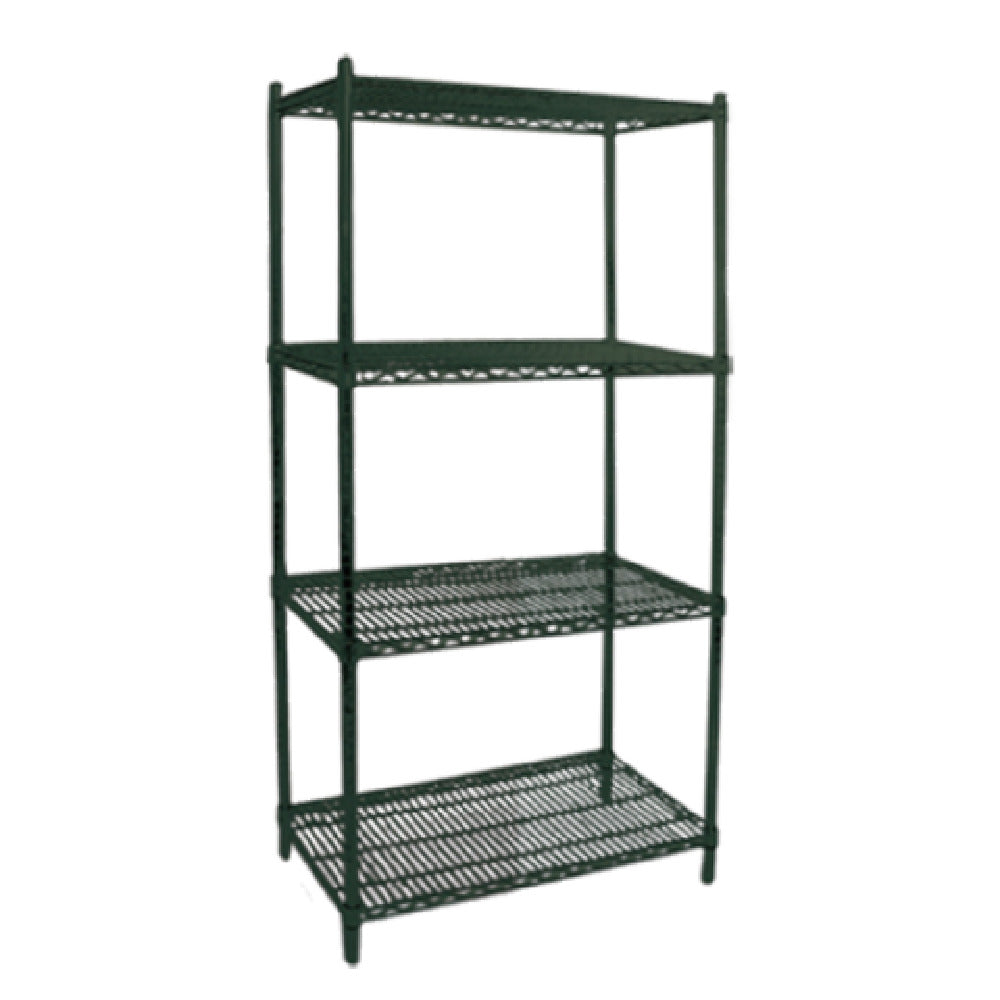 Omcan 45173 (45173) Shelving Unit 36"W X 24"D X 72"H (4) Wire Shelves & Posts