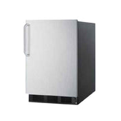 Summit FF6BKBI7SSTB Undercounter Refrigerator One-section 5.5 Cu. Ft. Capacity