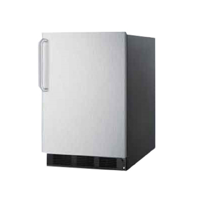 Summit FF6BKBI7SSTB Undercounter Refrigerator One-section 5.5 Cu. Ft. Capacity