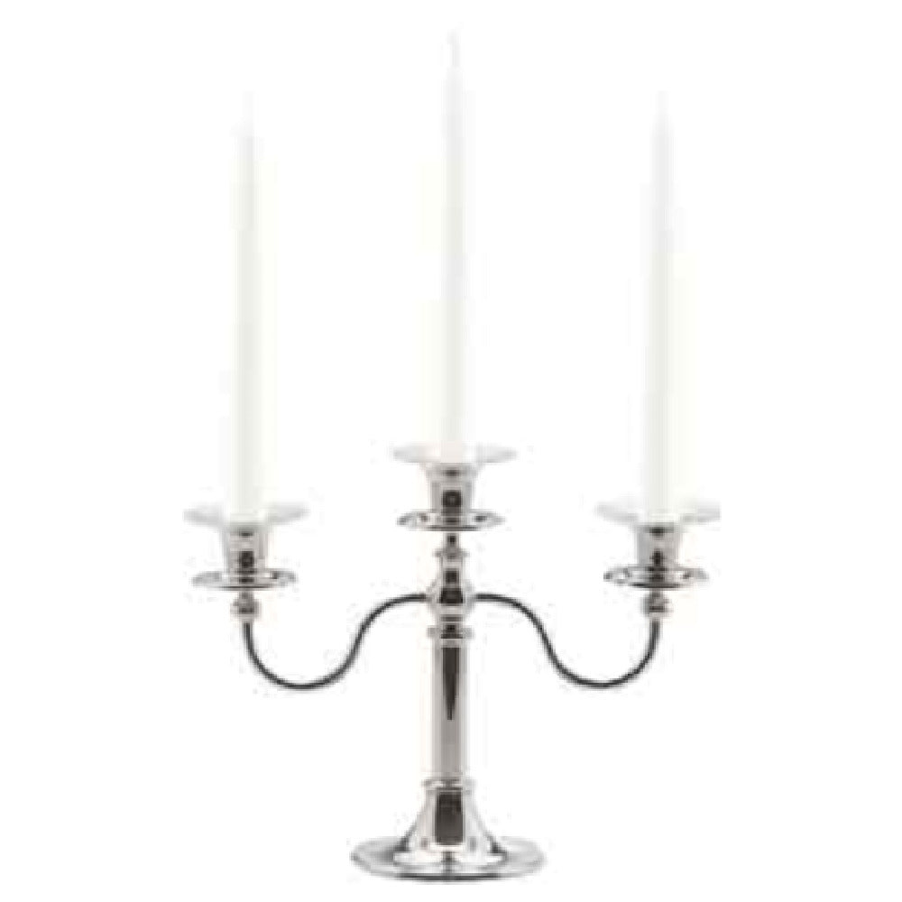BauscherHepp 60.7508.0030 Candelabra 8-11/16"H (220mm) With (3) Candle Holders