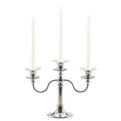 BauscherHepp 60.7508.0030 Candelabra 8-11/16"H (220mm) With (3) Candle Holders